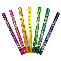 Large Colored Bamboo Wooden Recorder Flute Music Instrument