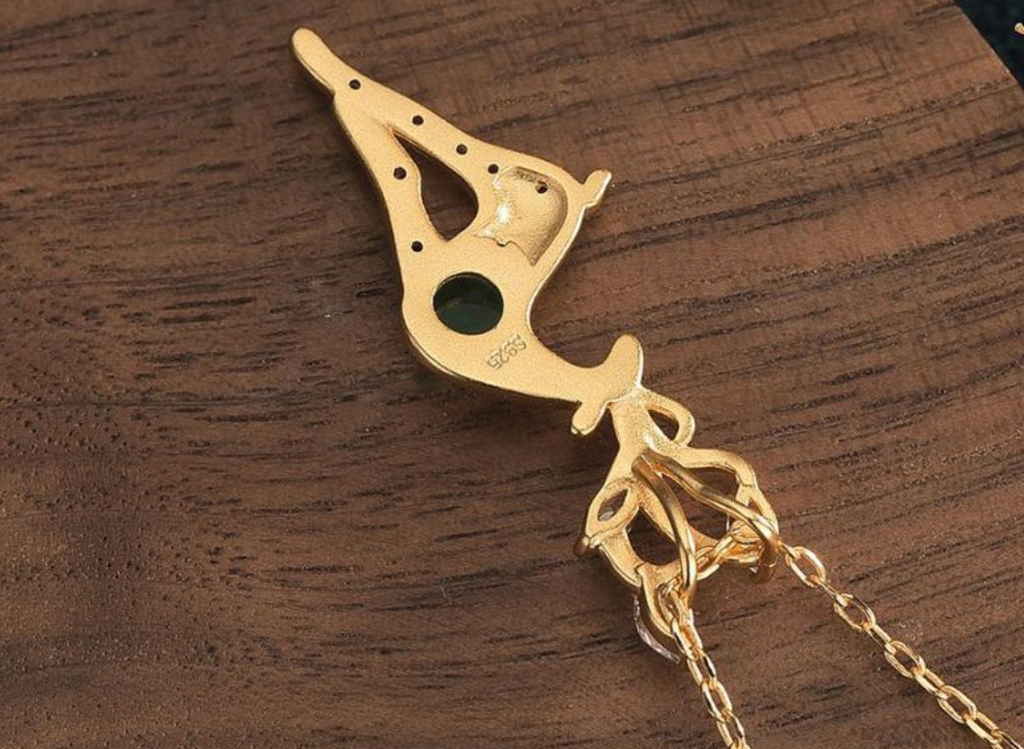Golden Deer Necklace
