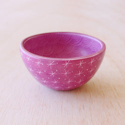 Two Pattern Bowl: Green
