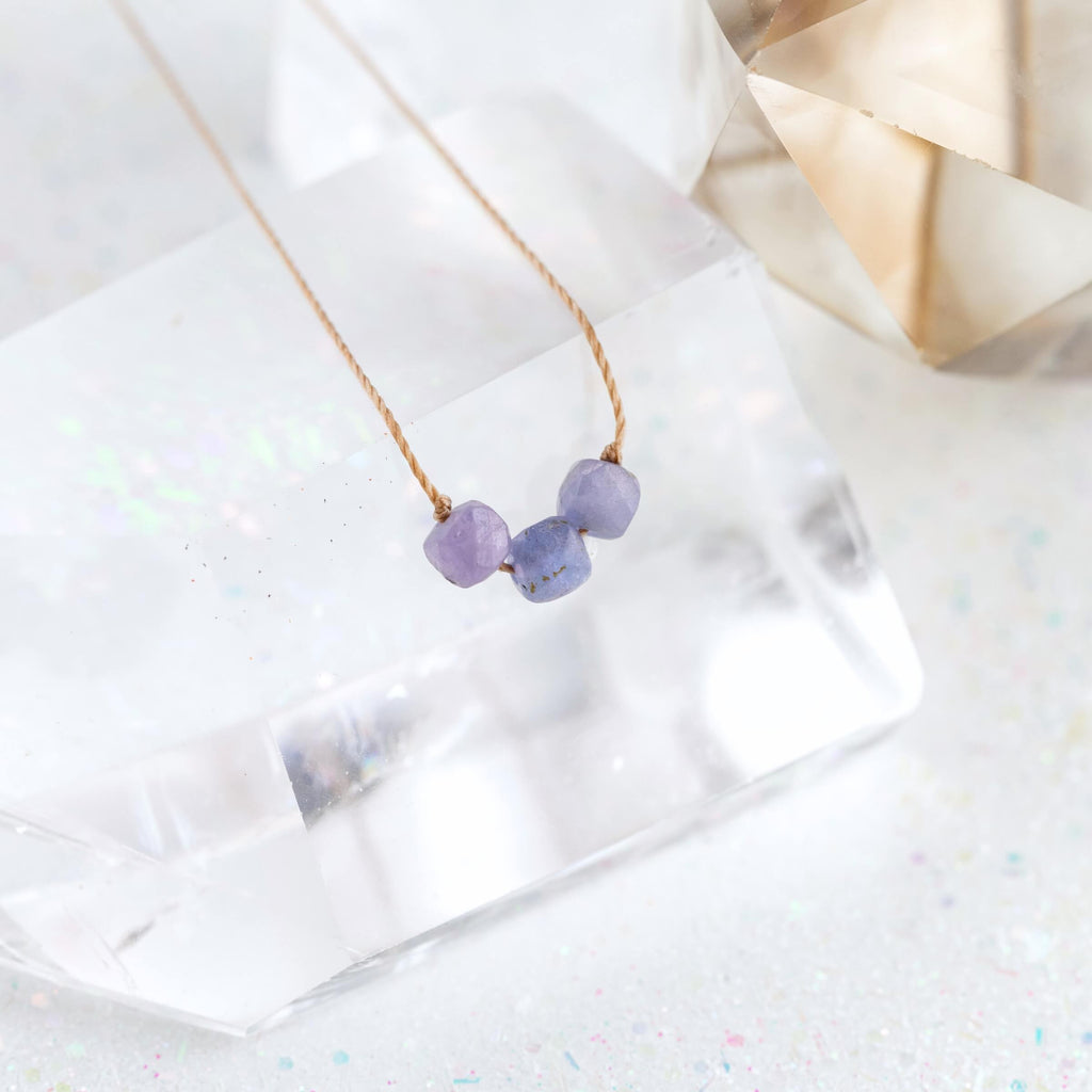 Tanzanite December Birthstone Necklace