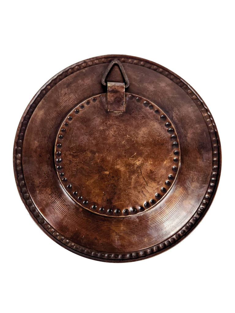 Om Mantra Wall Hanging: Brass Copper / 8