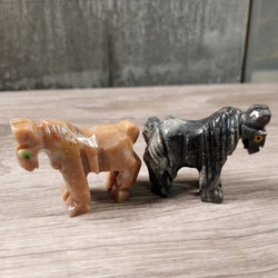 Soapstone Animals: Horse