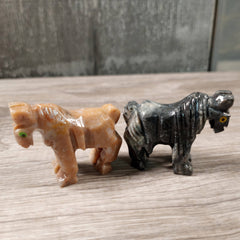 Soapstone Animals: Horse