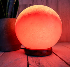 Globe Shape Salt Lamp 7