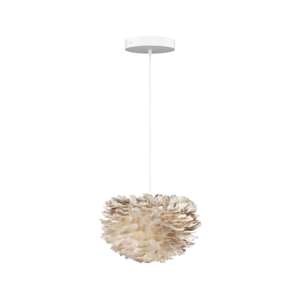 Eos Micro Hardwired Pendant in Light Brown