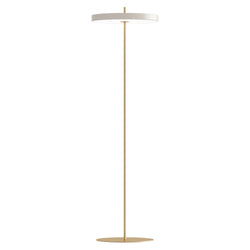 Asteria LED Floor Lamp, Pearl White