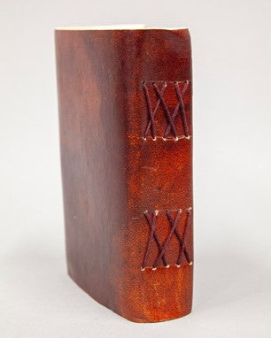 Yin Yang Dragon Dark Leather Journal