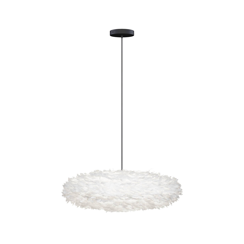 Eos Esther Medium Hardwired Pendant in White