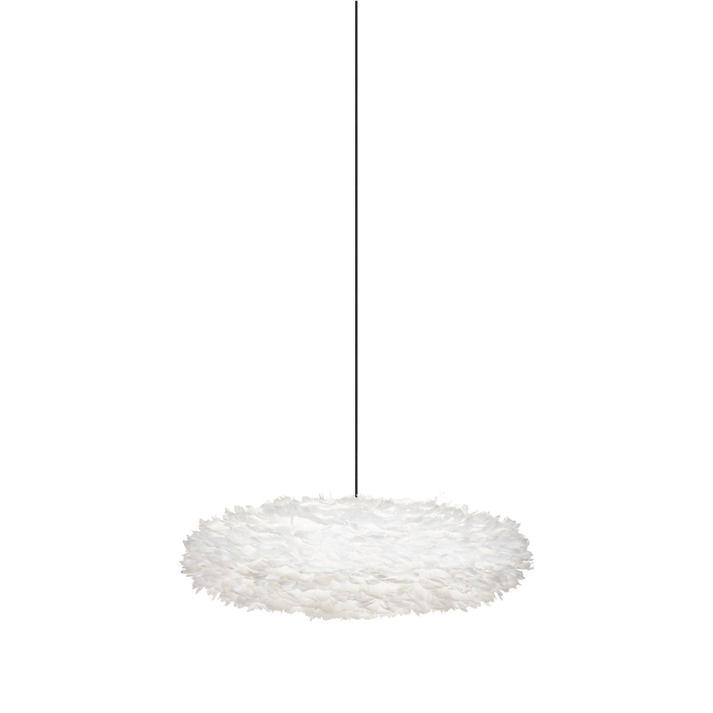 Eos Esther Medium Plug-In Pendant in White