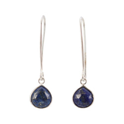 Gemstone dangle earrings, Choice of stone