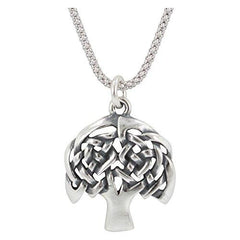Celtic Tree Necklace in Sterling Silver