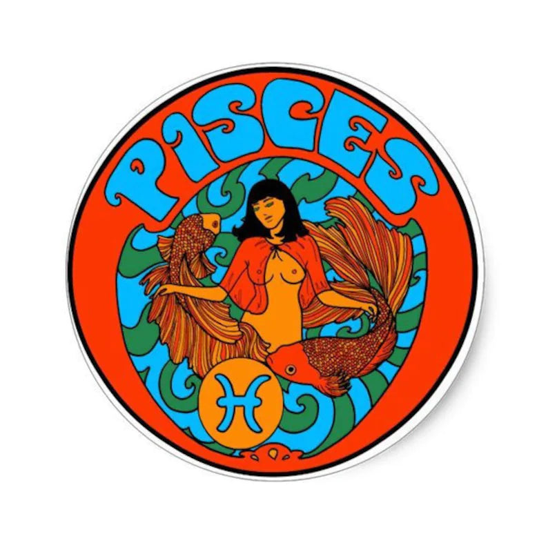 Pisces Zodiac Sticker