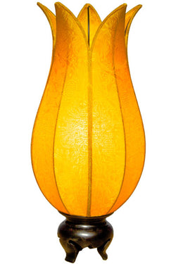Flowering Lotus Table Lamp, Gold