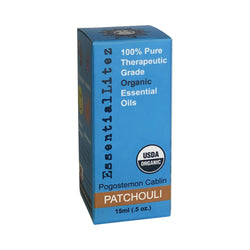 100% Pure Essential Oils (1/2oz) (Patchouli)ORGANIC, essential oils, aromatherapy, new