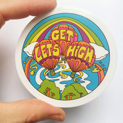 High in California Sticker