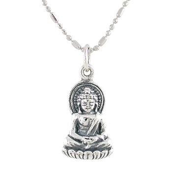 Small Sitting Young Buddha Necklace