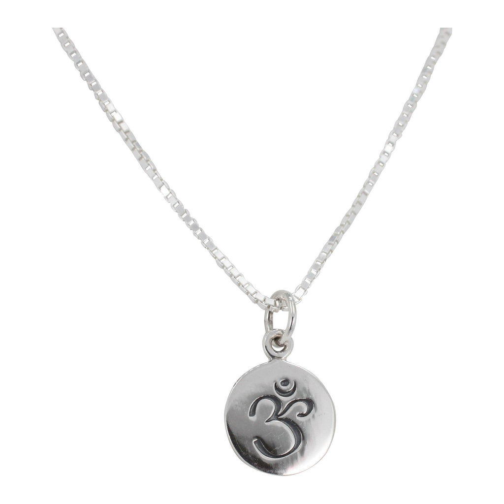 Sterling Silver Crown Chakra Necklace