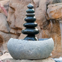 Water Fountain Septuple Cairn