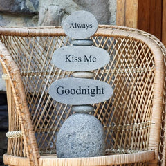 Cairn Sculpture - Always Kiss Me Goodnight