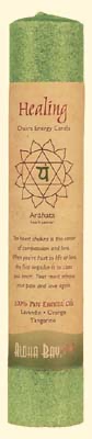 Chakra Pillar Candles, Healing - Heart Chakra