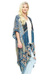 Kimono Patchwork Print