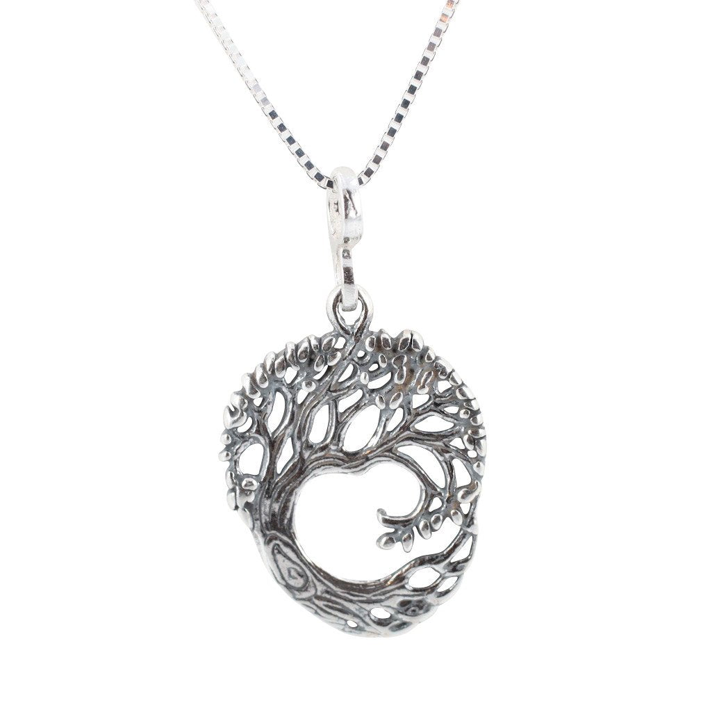 Celtic Family Tree of Life Necklace in Sterling Silver