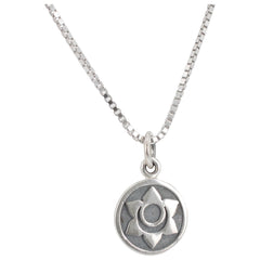 Sterling Silver Sacral Chakra Necklace