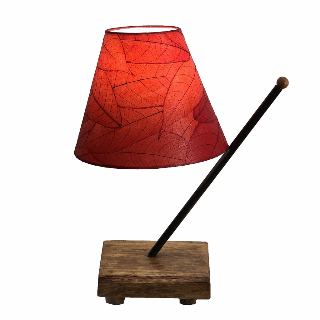 Polearm Table Lamp Red