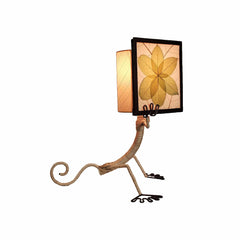 Enlightened Gecko Table Lamp Green