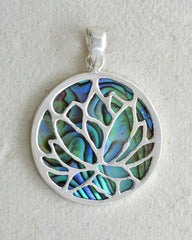 Lotus Flower Pendant (Small) - Double Sided