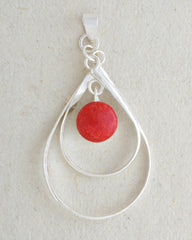 Double Open Oval Pendant