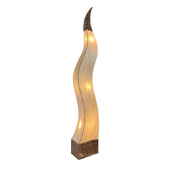 Flame Giant Floor Lamp Natural