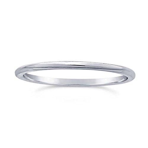 Thin Stack Ring in Sterling Silver