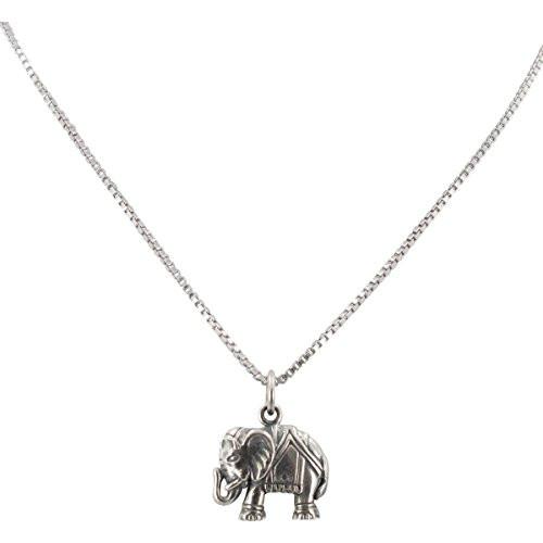 Elephant Necklace in Sterling Silver