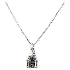 Princess Castle Necklace in Sterling Silver