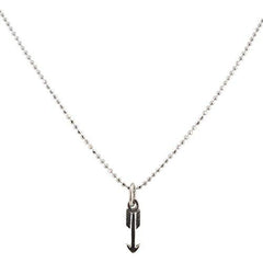 Tiny Arrow Necklace in Sterling Silver