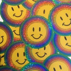 Smiley Face Sticker