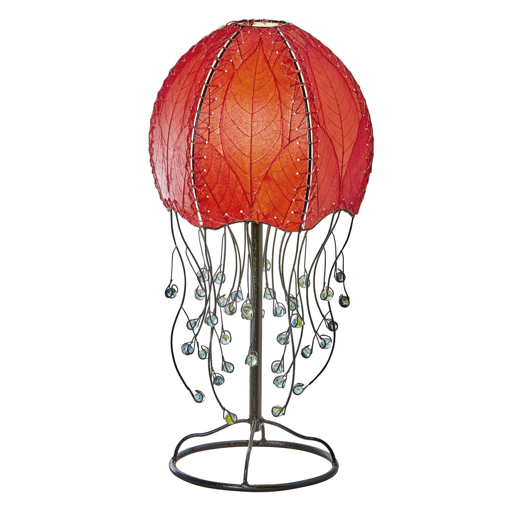 Jellyfish Table Lamp Red
