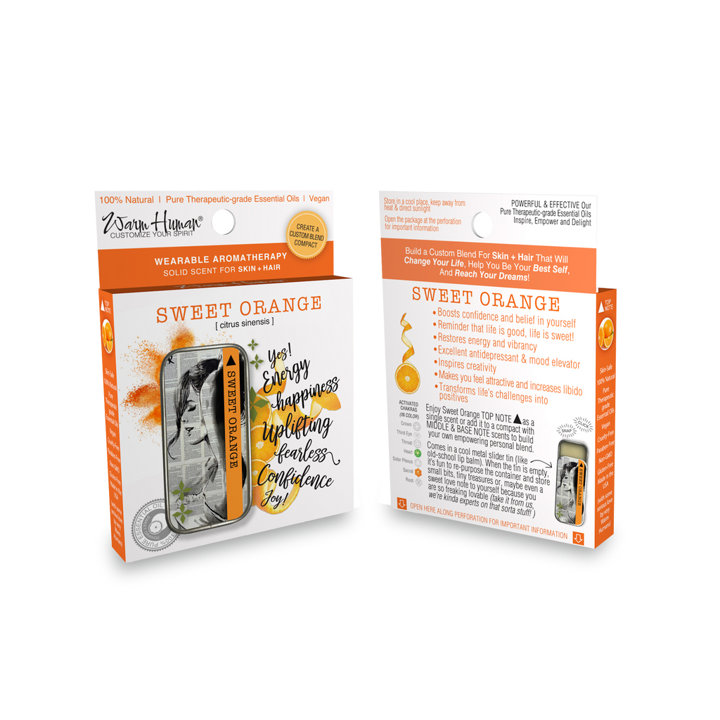 Wearable Aromatherapy Balm - Solid Sweet Orange