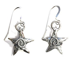 Star Sterling Silver Earrings