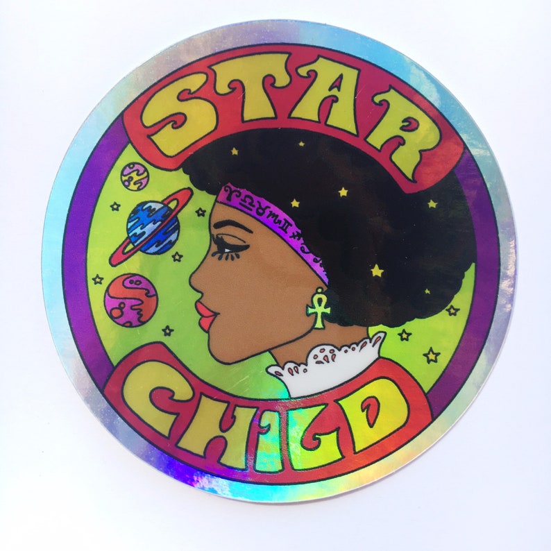 Star Child Sticker