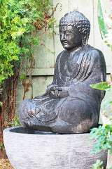 Water Fountain Sitting Buddha