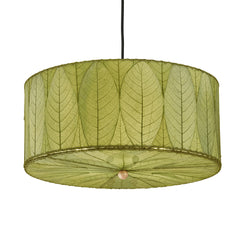 Drum Hanging Lamp Large Green