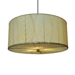 Hanging Drum Pendant Lamp, Natural