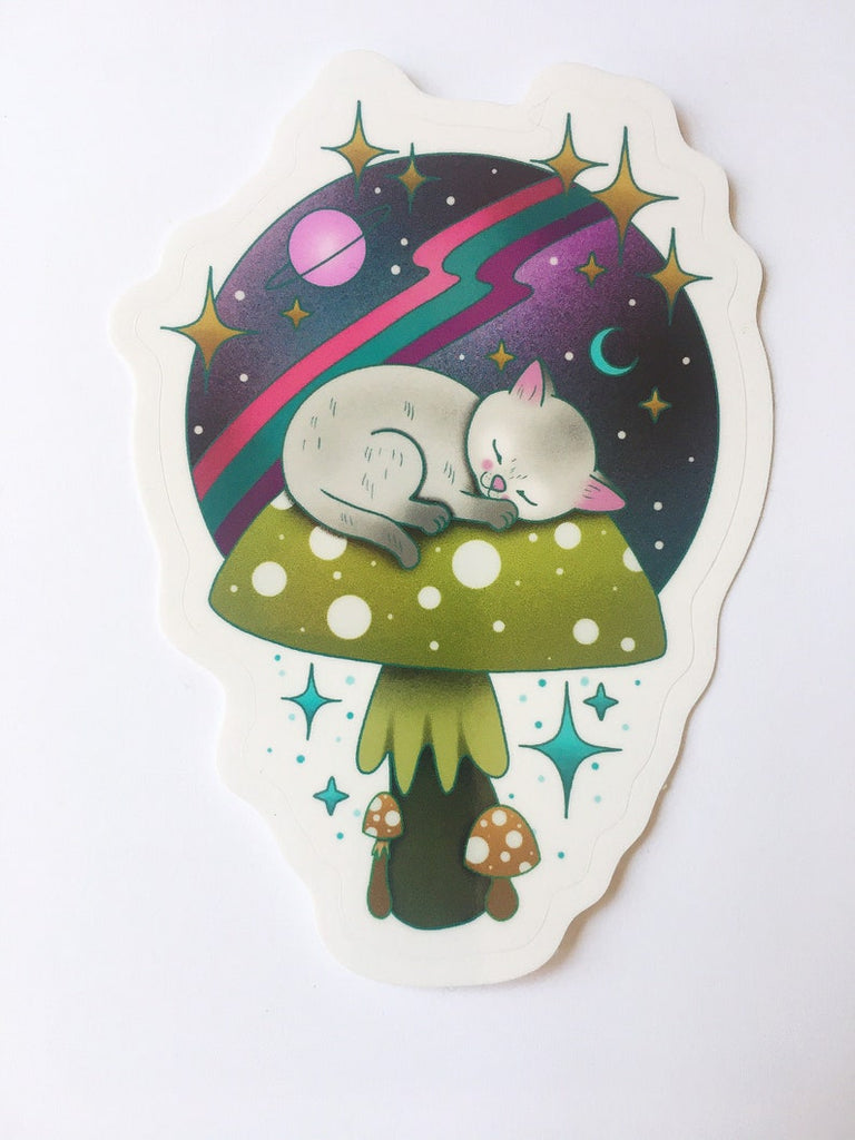 Space Kitty Sticker