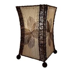 Hourglass Table Lamp Natural