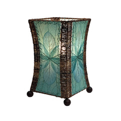 Hourglass Table Lamp Sea Blue