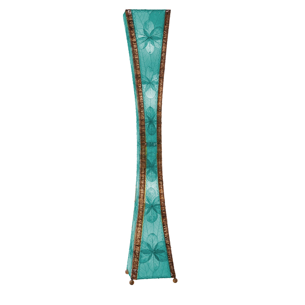 Hourglass Giant Floor Lamp Sea Blue