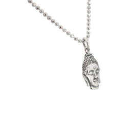 Buddha Necklace in Sterling Silver