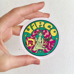 Virgo Zodiac Sticker